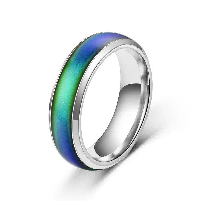 Changing Color Mood Rings Emotion Temperature Ring