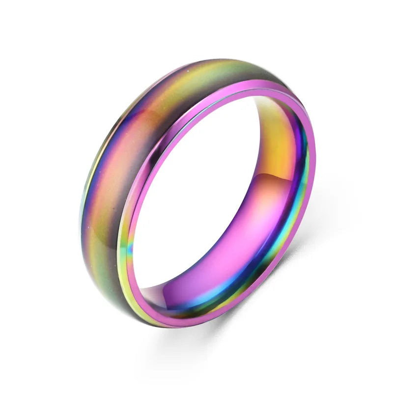 Changing Color Mood Rings Emotion Temperature Ring